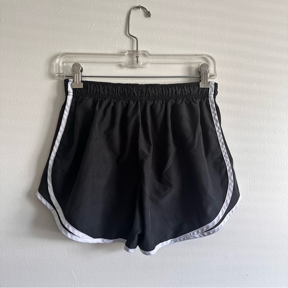 Nike Women's Black and white Athletic Shorts - Picture 2 of 3